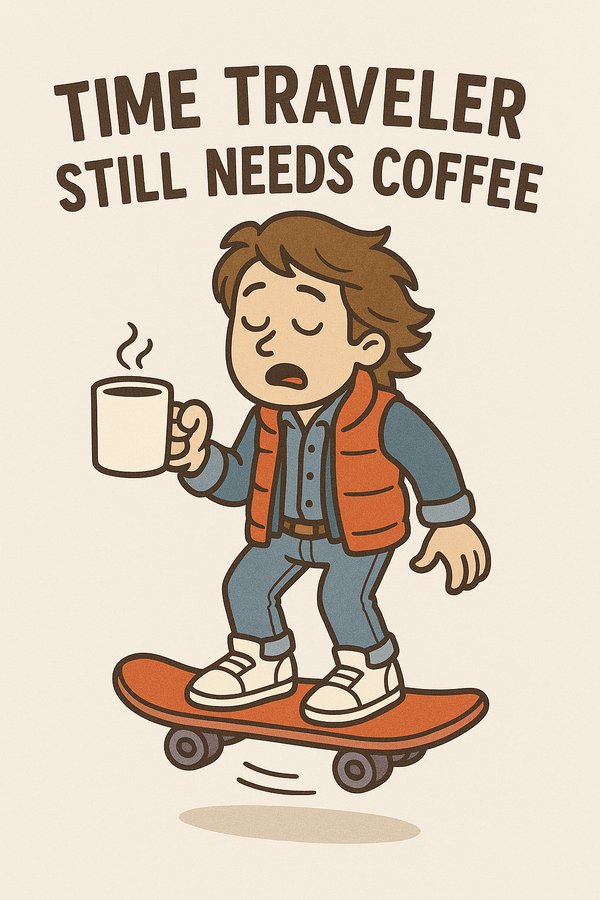 Time Traveler Still Needs Coffee