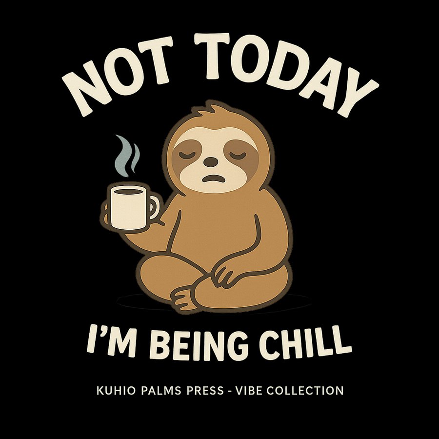 Not Today, I'm Being Chill