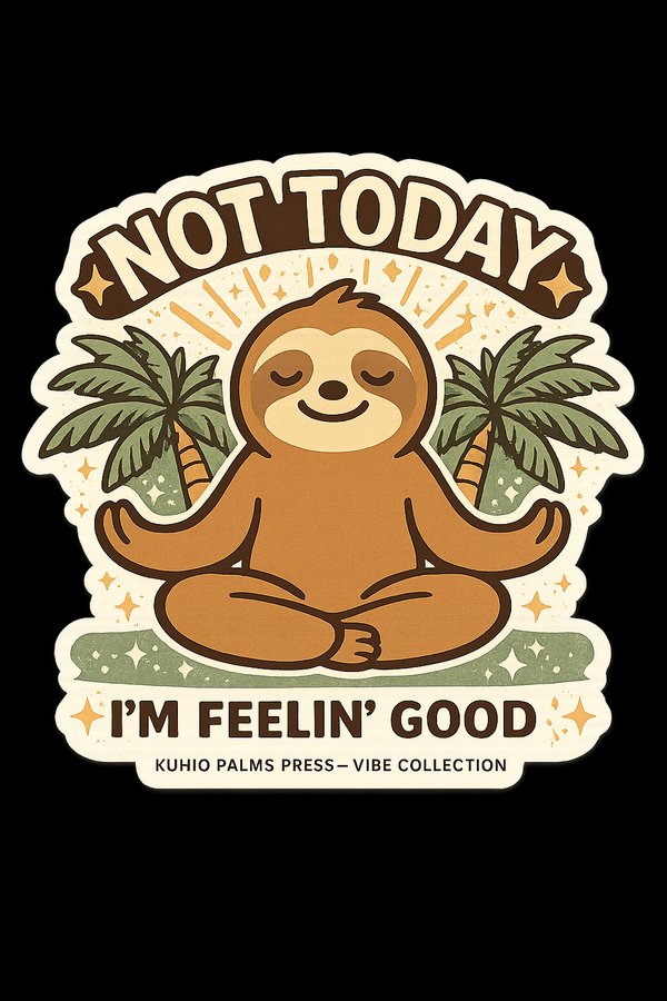 Not Today — I'm Feelin' Good