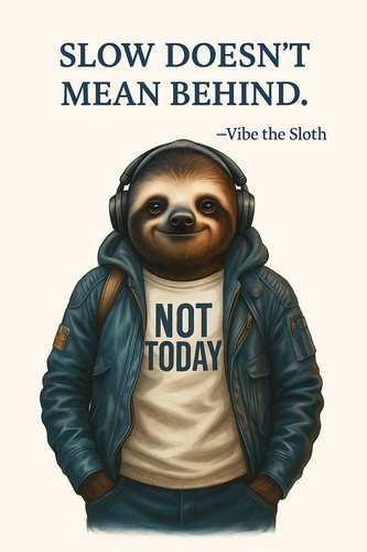 Slow Doesn't Mean Behind
